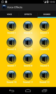 Voice Effects android App screenshot 1